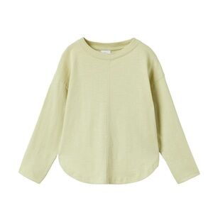 Zara Kids Pale Green Long Sleeve Tee
